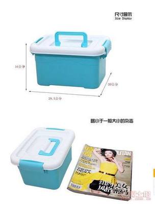 多功能收纳专家 吉利塑料收纳箱，打造整洁生活空间